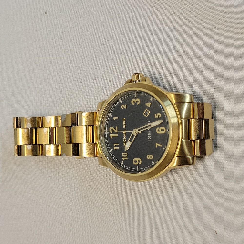 Michael Kors MK-8555 Gold Plated Watch